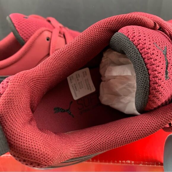 Puma Burgundy Electron Star Runners Women's Various Sizes - Picture 3 of 13